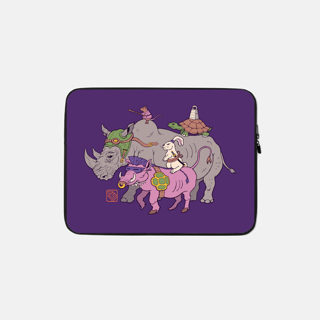 Mutant Animals-none zippered laptop sleeve-vp021
