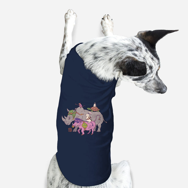 Mutant Animals-dog basic pet tank-vp021