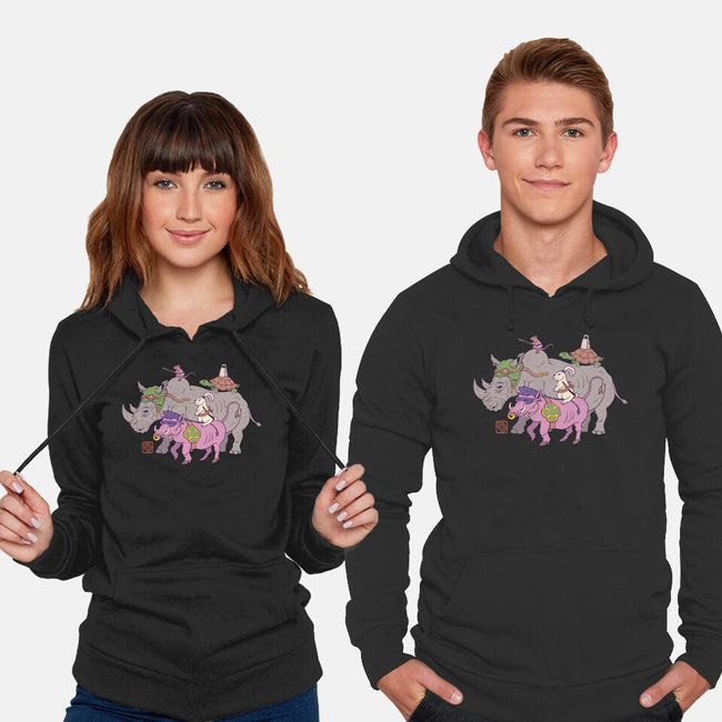 Mutant Animals-unisex pullover sweatshirt-vp021