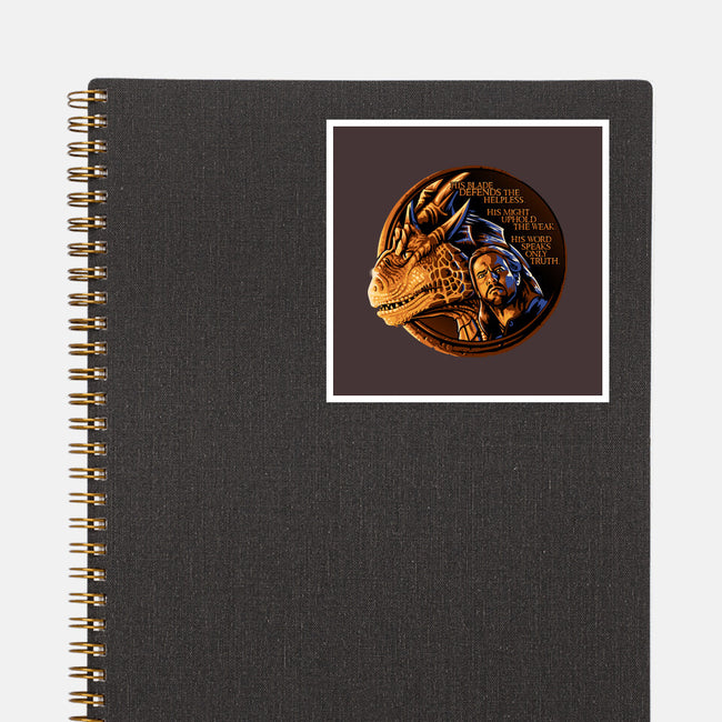 The Old Code-none glossy sticker-daobiwan
