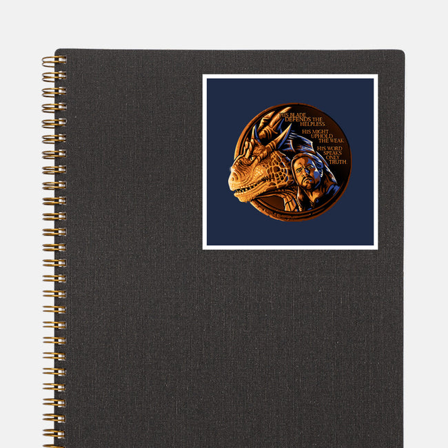 The Old Code-none glossy sticker-daobiwan