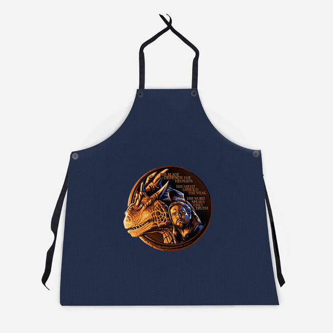 The Old Code-unisex kitchen apron-daobiwan