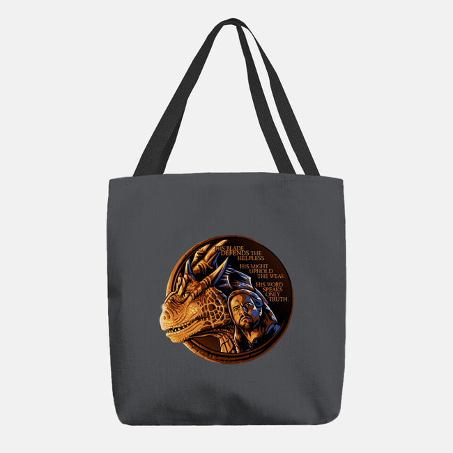 The Old Code-none basic tote bag-daobiwan