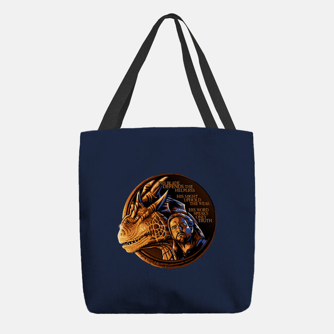 The Old Code-none basic tote bag-daobiwan