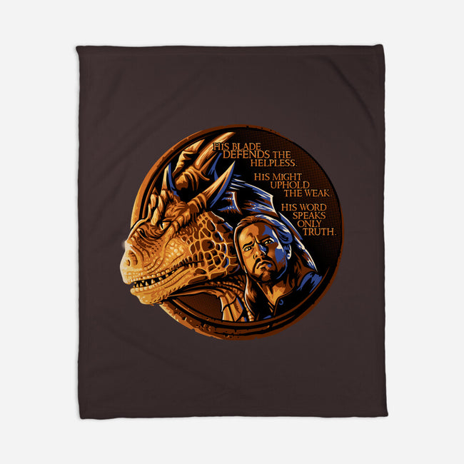 The Old Code-none fleece blanket-daobiwan