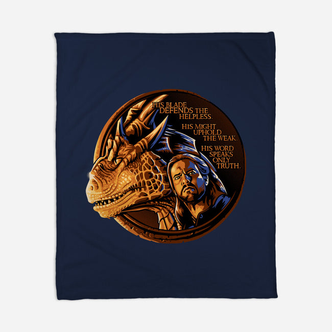 The Old Code-none fleece blanket-daobiwan