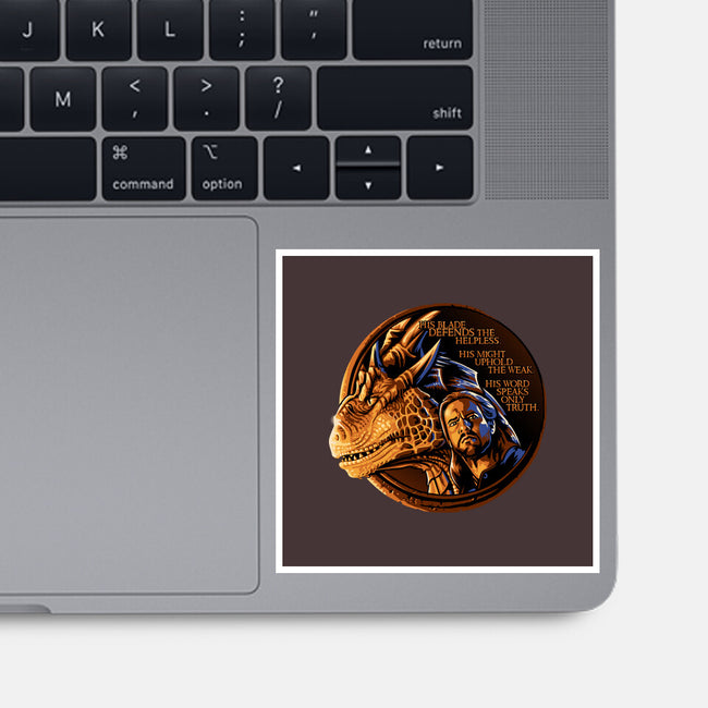 The Old Code-none glossy sticker-daobiwan