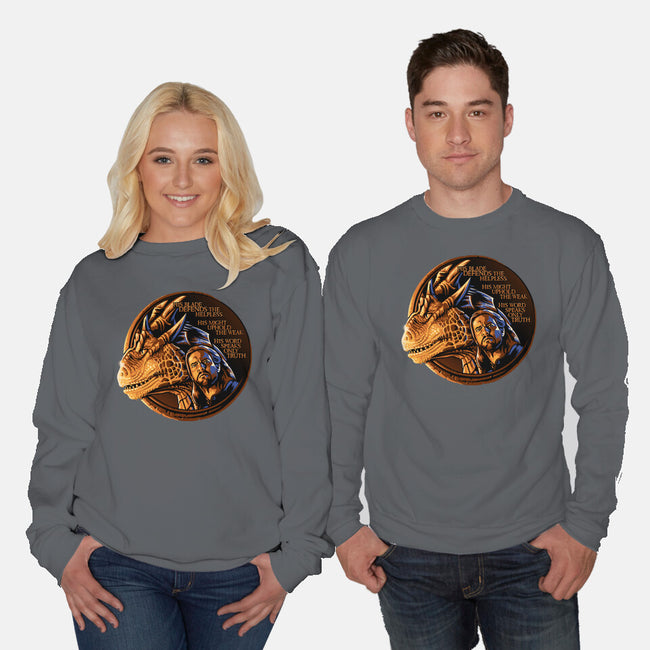 The Old Code-unisex crew neck sweatshirt-daobiwan
