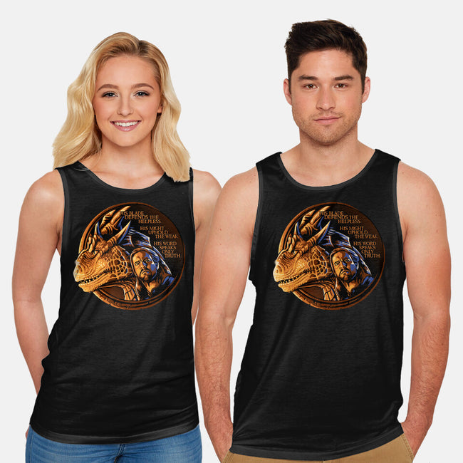 The Old Code-unisex basic tank-daobiwan
