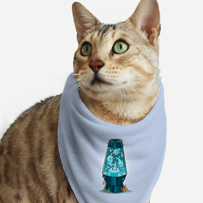 Narwhalamp-cat bandana pet collar-Vallina84