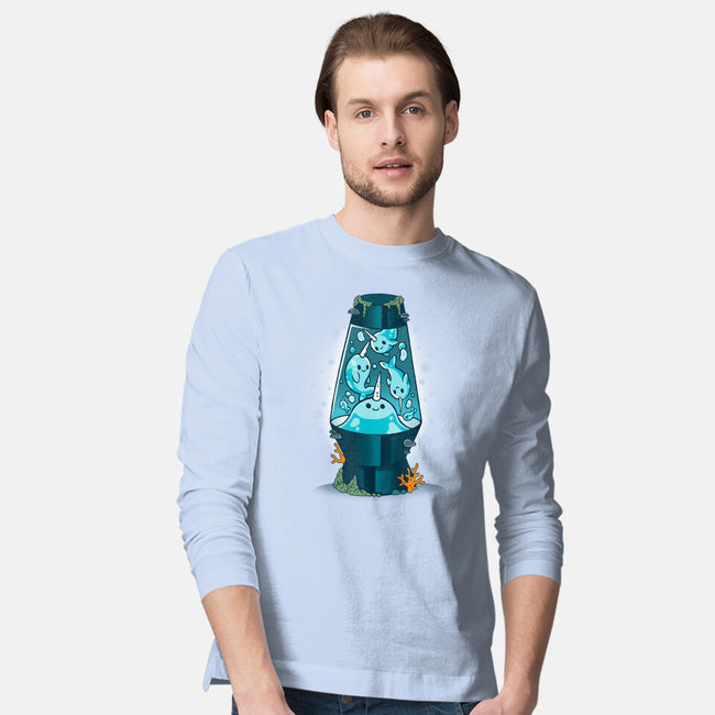 Narwhalamp-mens long sleeved tee-Vallina84