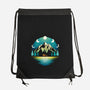 Mountain Night-none drawstring bag-Vallina84