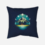 Mountain Night-none removable cover w insert throw pillow-Vallina84