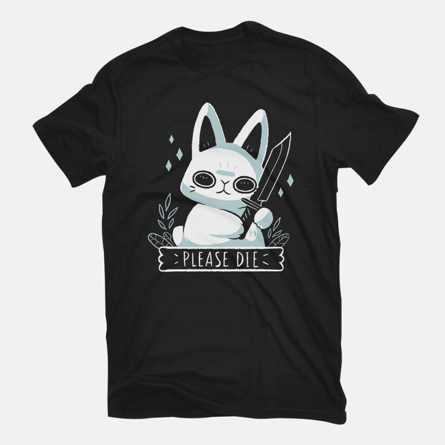 Please Die-womens basic tee-xMorfina