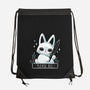 Please Die-none drawstring bag-xMorfina