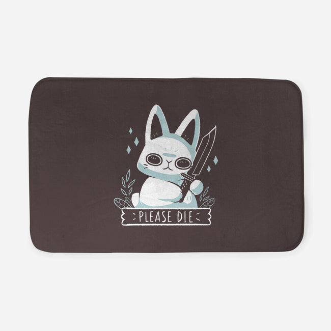 Please Die-none memory foam bath mat-xMorfina