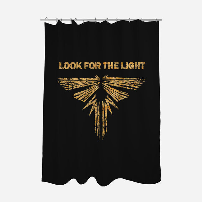 Looking For The Light-none polyester shower curtain-kg07