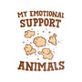 Tasty Support Animals-unisex zip-up sweatshirt-kg07