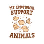 Tasty Support Animals-none zippered laptop sleeve-kg07