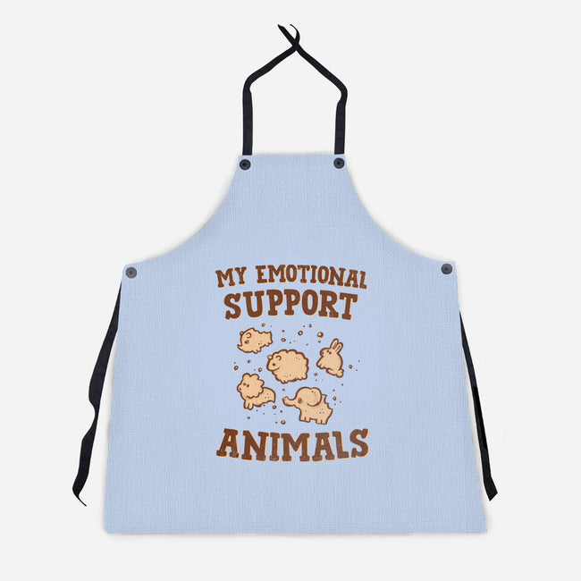 Tasty Support Animals-unisex kitchen apron-kg07