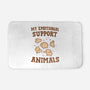 Tasty Support Animals-none memory foam bath mat-kg07
