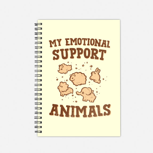 Tasty Support Animals-none dot grid notebook-kg07