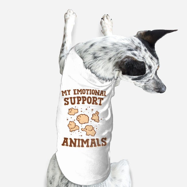 Tasty Support Animals-dog basic pet tank-kg07