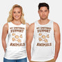 Tasty Support Animals-unisex basic tank-kg07