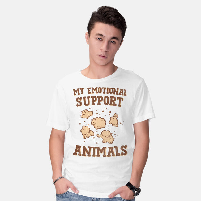 Tasty Support Animals-mens basic tee-kg07