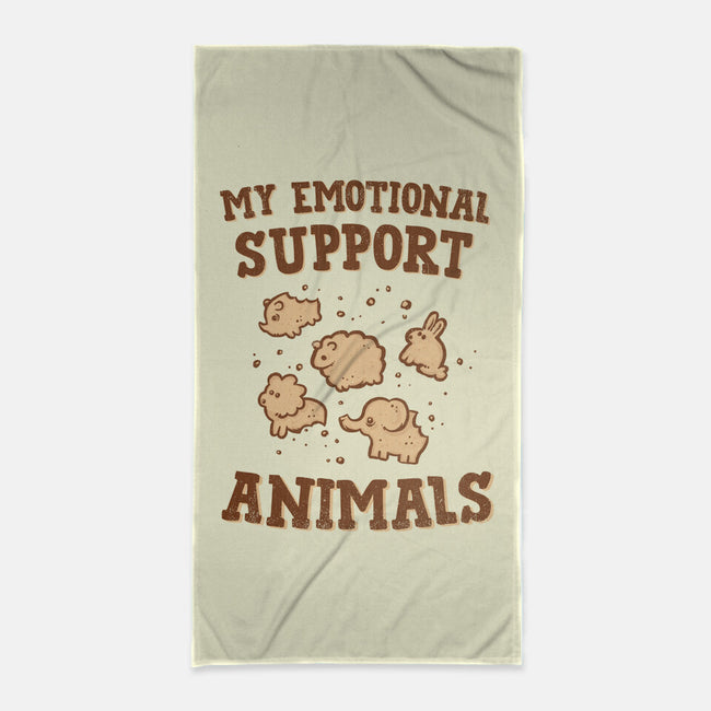 Tasty Support Animals-none beach towel-kg07