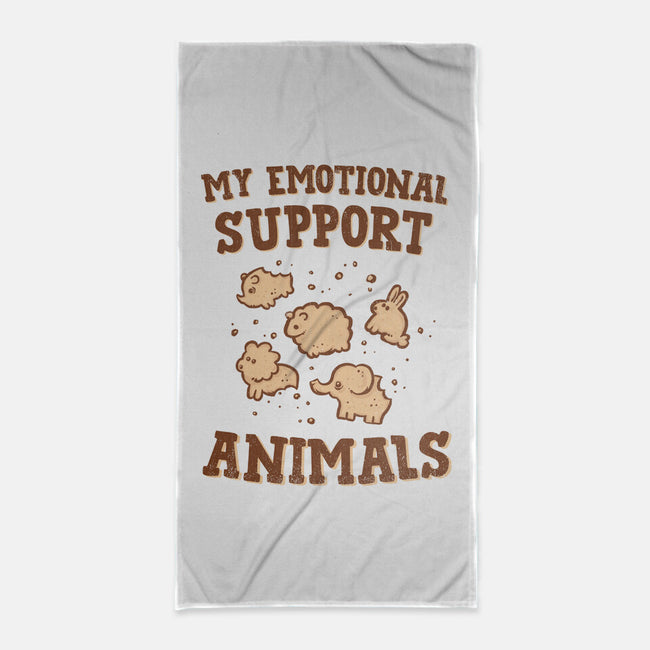 Tasty Support Animals-none beach towel-kg07