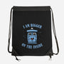 Bigger Inside-none drawstring bag-kg07