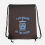 Bigger Inside-none drawstring bag-kg07