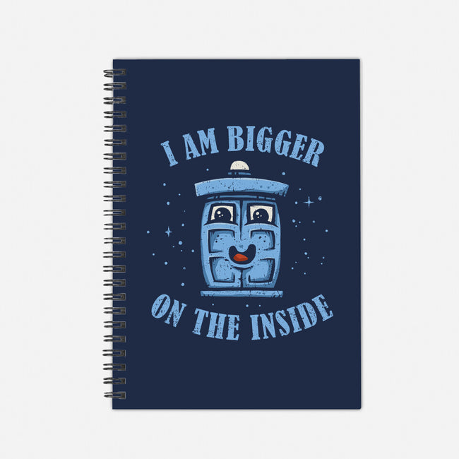 Bigger Inside-none dot grid notebook-kg07
