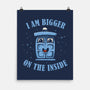 Bigger Inside-none matte poster-kg07