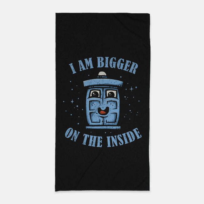 Bigger Inside-none beach towel-kg07