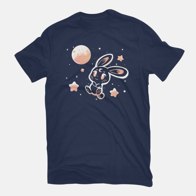 Space Bunny-unisex basic tee-TechraNova