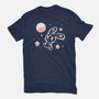 Space Bunny-unisex basic tee-TechraNova
