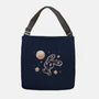 Space Bunny-none adjustable tote bag-TechraNova