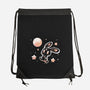 Space Bunny-none drawstring bag-TechraNova