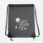 Space Bunny-none drawstring bag-TechraNova