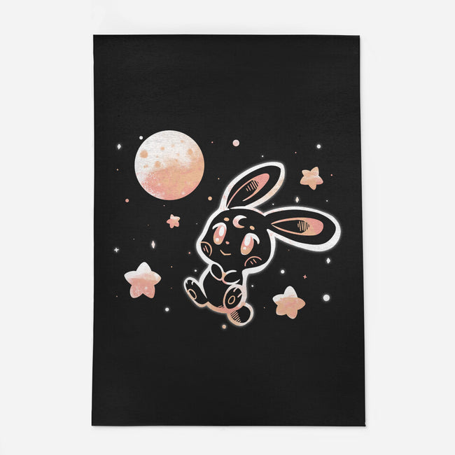 Space Bunny-none indoor rug-TechraNova