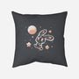 Space Bunny-none removable cover w insert throw pillow-TechraNova