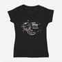 Need Space From Your BS-womens v-neck tee-TechraNova