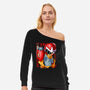 The Metal Anti-hero-womens off shoulder sweatshirt-Diego Oliver