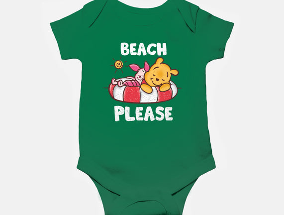 Beach Please Pooh