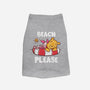Beach Please Pooh-dog basic pet tank-turborat14