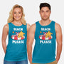 Beach Please Pooh-unisex basic tank-turborat14