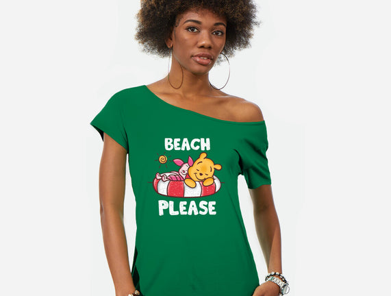 Beach Please Pooh