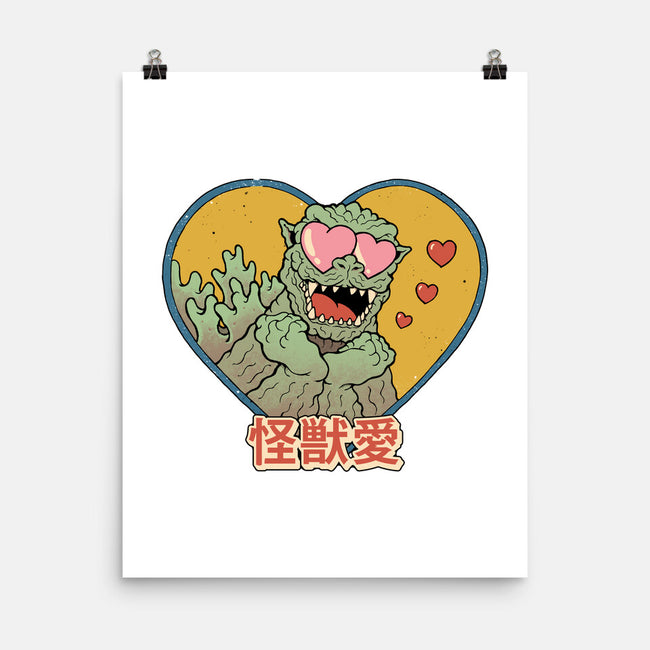 Kaiju Love-none matte poster-vp021